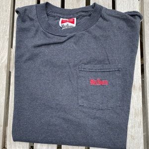 Marlboro Brand Sweepstakes pocket T-Shirt striped